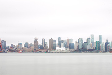 Fototapeta na wymiar Vancouver City
