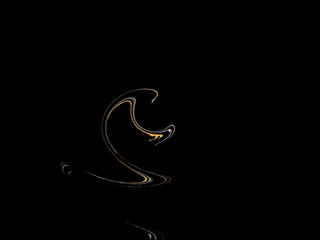 Twisted mixing colors abstract background