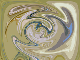 Twisted mixing colors abstract background
