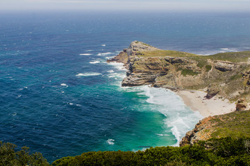 Fototapeta na wymiar View from Cape Point, South Africa