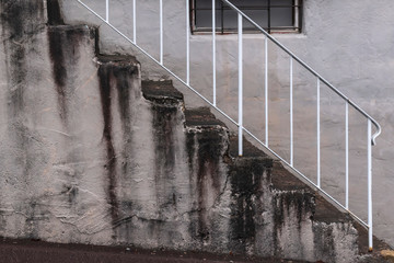 old stone staircase