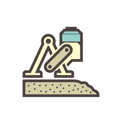 concrete machine icon
