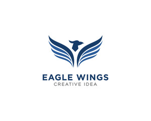 Wings Air Logo Icon Design Vector