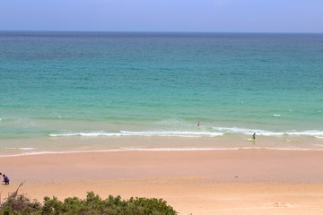 beach and sea in Port Willunga, South Australia