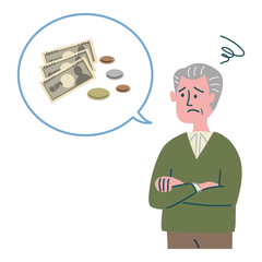 シニア　男性　お金