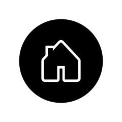House vector icon. Symbol of home.