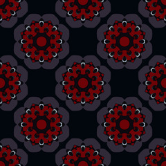 Seamless Geometric Pattern. Abstract texture designs can be used for backgrounds, motifs, textile, wallpapers, fabrics, gift wrapping, templates. Design Paper For Scrapbook. Vector.