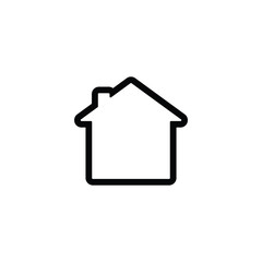 House vector icon. Symbol of home.