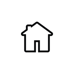 Fototapeta na wymiar House vector icon. Symbol of home.
