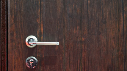 Obraz premium The image of the door handle.