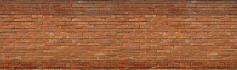 Old red brick wall texture background