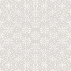 Abstract Seamless Pattern | Texture Graphic | Gray And White | Vector Background Wallpaper For Interior Design