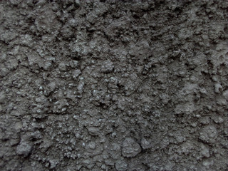 cracked cement covered with gray cement surface as background for design