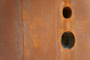Old metal iron rust texture. Background texture of Rusted steel