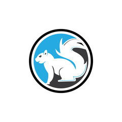 squirrel icon or logo isolated sign symbol vector illustration