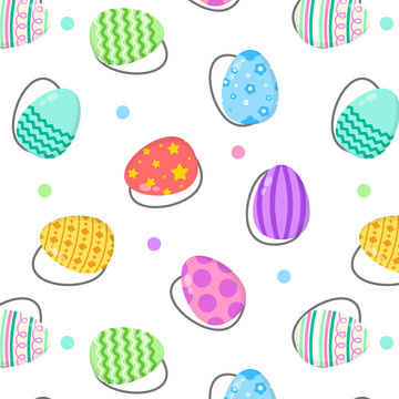 Easter Egg Day Vector Ilustration