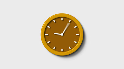 New wall clock icon,White background wall clock icon,Wall clock icon