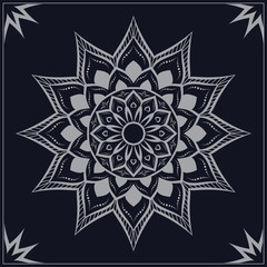 Creative luxury decorative mandala background