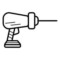 Drill icon vector illustration photo