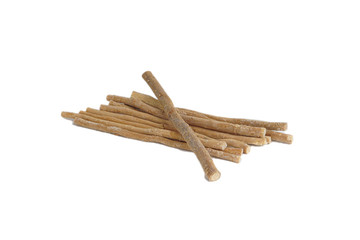 The miswak, miswaak, siwak, sewak, Arabic is a teeth cleaning twig made from the Salvadora persica tree. In Malaysia, miswak is known as Kayu Sugi (Malay for chewing stick)