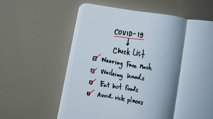 Check List COVID-19