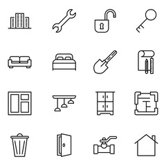 House icon set.