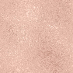 Rose gold foil seamless pattern,  golden pink texture