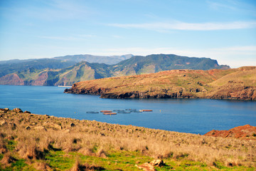 Scenic landscape view Madeira