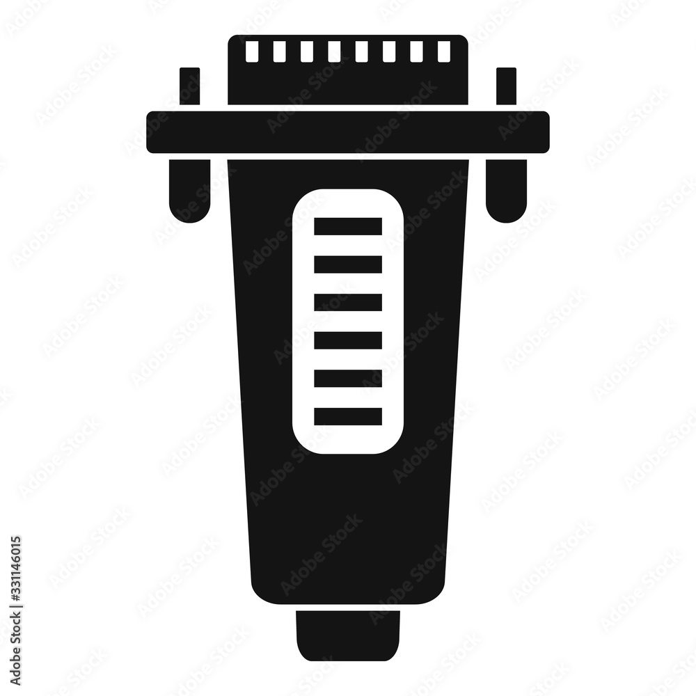 Poster printer adapter icon. simple illustration of printer adapter vector icon for web design isolated on 