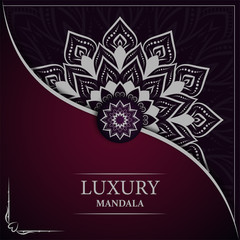 Creative luxury decorative mandala background