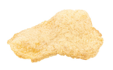 Fish crackers isolated on white background, Clipping path.