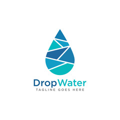 Drop Water Logo Icon Design Vector