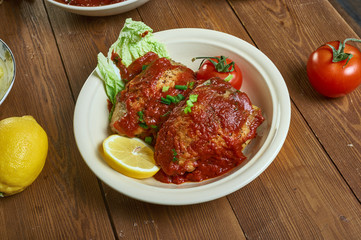 Ethiopian spicy chicken