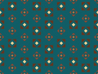 Bright colors of seamless pattern with  and  geometry.