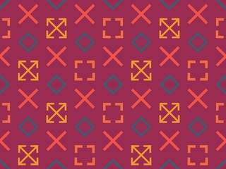 Spring. Colors. . rhombus. Pattern without seams