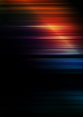 Speed lines with colors background