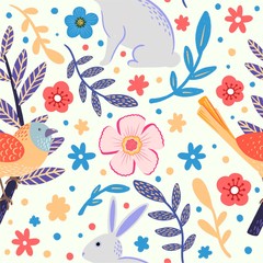 Cute hand drawn pattern