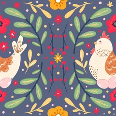 Cute hand drawn pattern