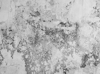 Texture of old grey concrete wall for background