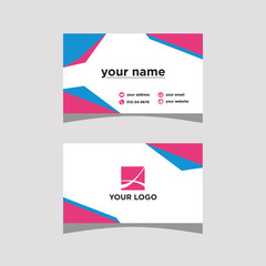 Fototapeta premium modern business card template vector