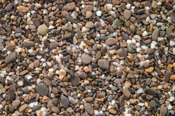 Sea pebble stones background beach rocks