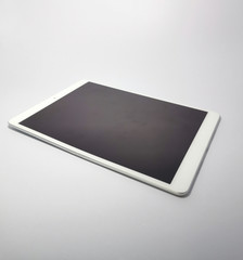 taplet on white background