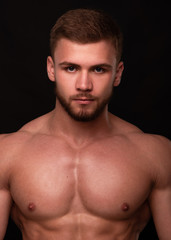 Portrait of bodybuilder