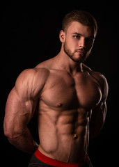 Portrait of bodybuilder
