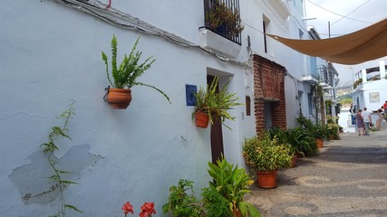 Fototapeta na wymiar Andalusische Häuser