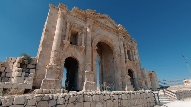 Ruin of a ark in Jerash