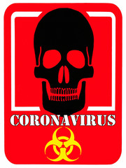 Coronavirus Warning Sign