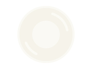 円形の石鹸のイラスト