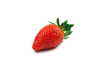Strawberry. Fresh berries macro.