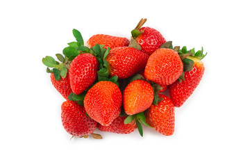 Strawberry. Fresh berries macro.